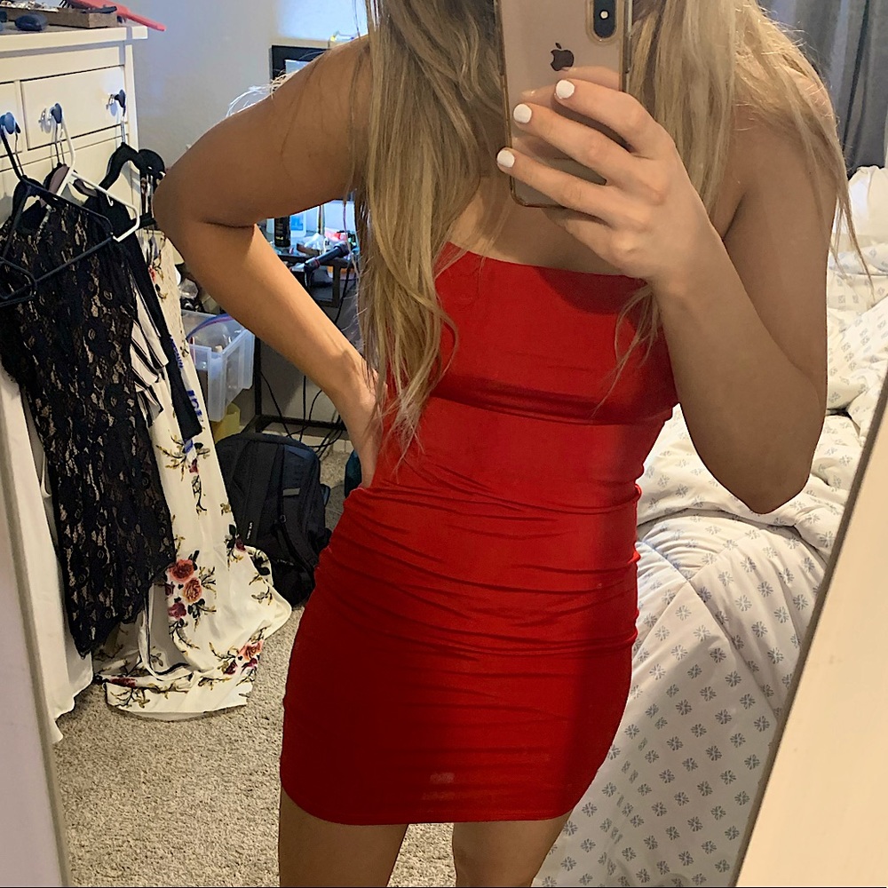 Red Cocktail Dress